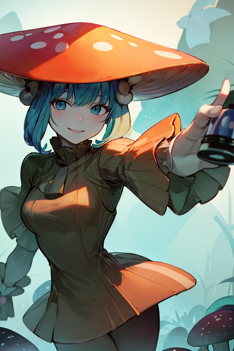 Mushroom Magic - Anime - Magnet | TeePublic